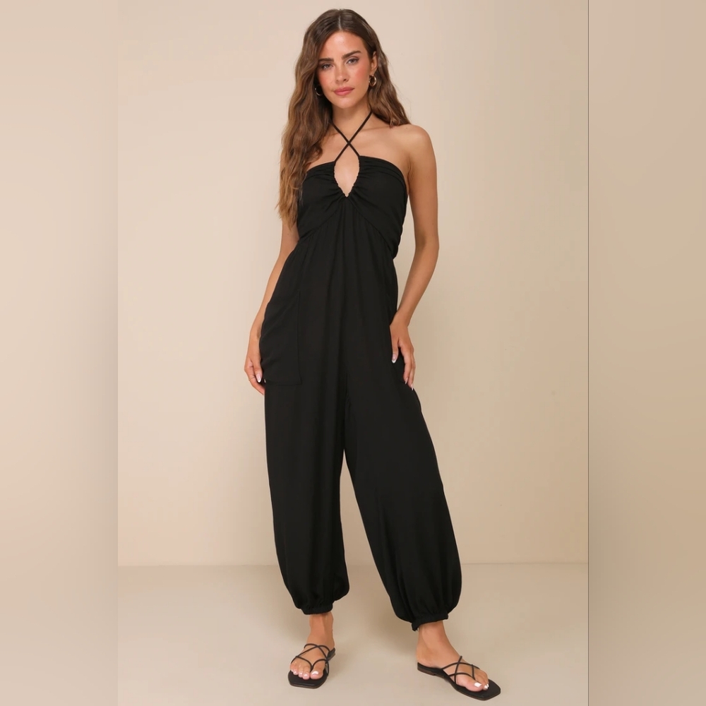 Lulus relaxed perfection jumpsuit